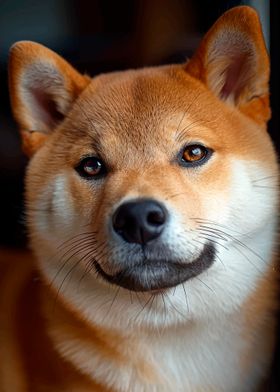 Shiba Inu Portrait