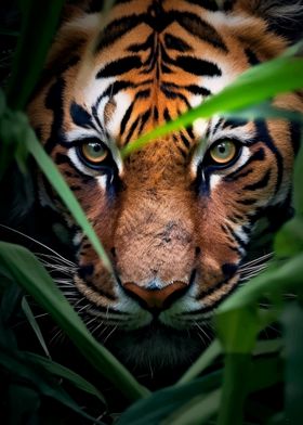 Tiger Close-Up