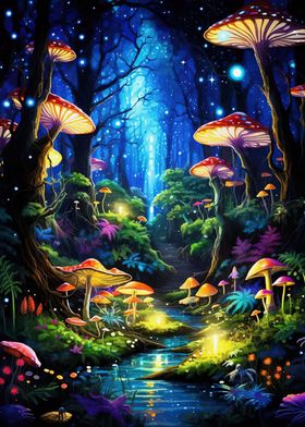 Enchanted Forest Night