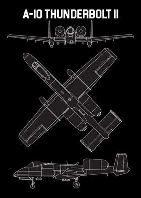 A-10 Thunderbolt II Print