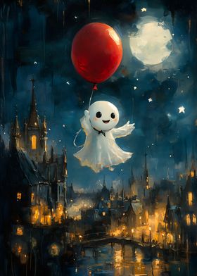 Ghostly Balloon Ride