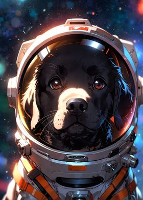 Dog in Space Suit