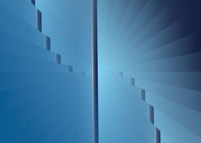 Abstract Blue Gradient