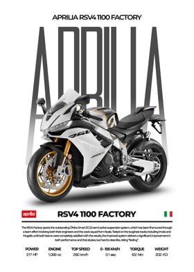 Aprilia RSV4 1100 Factory Motorcycle