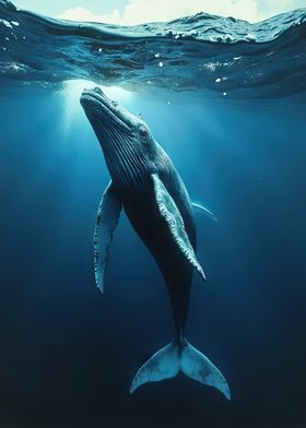 Majestic Humpback Whale