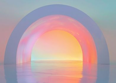 Pastel Archway