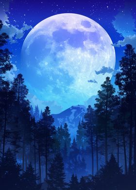 Full Moon Forest