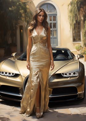 Golden Glamour Bugatti