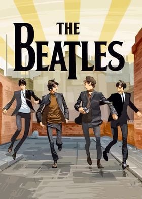 The Beatles Running