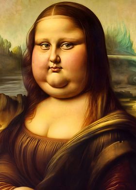 Chubby Mona Lisa