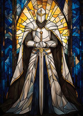 Stained Glass Knight