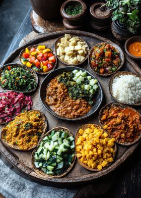 Ethiopian Food Platter