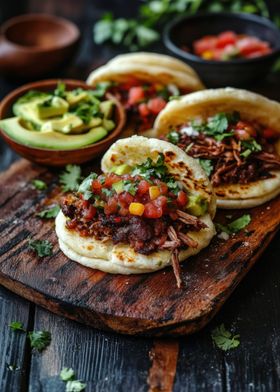 Pulled Pork Arepas