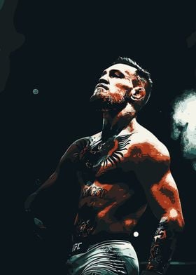 Conor McGregor UFC Portrait