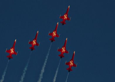 Swiss Air Force Jet Display