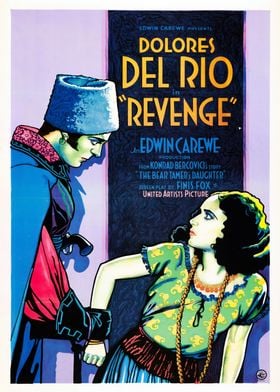 Dolores Del Rio in Revenge Movie Poster