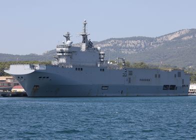 French Navy Warship