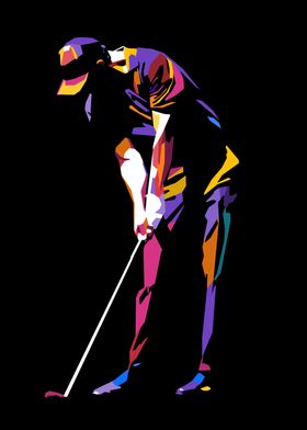 Golf Swing Artwork