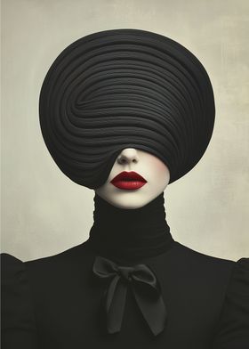 Woman in Black Hat