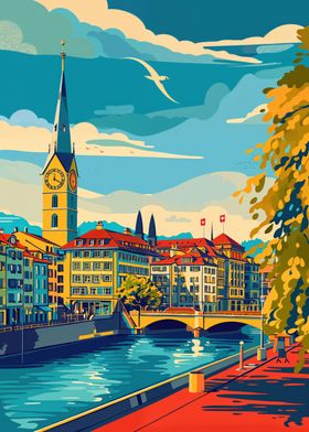 Zurich Cityscape