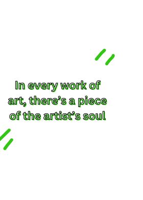 Artist's Soul Quote