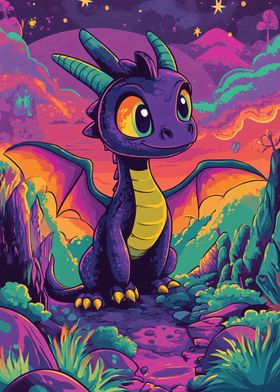 Cute Dragon Spyro