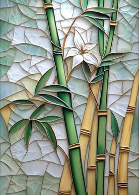 Stained Glass Bamboo