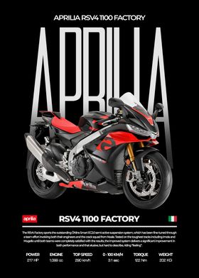 Aprilia RSV4 1100 Factory Motorcycle