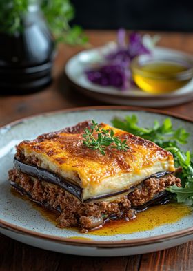 Greek Moussaka Dish