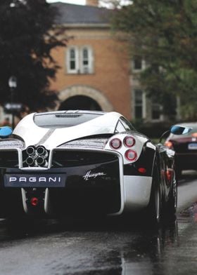 Pagani Rear View