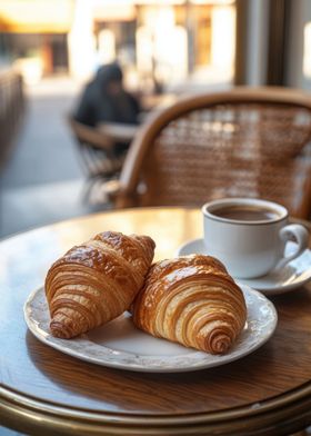 Croissants and Coffee