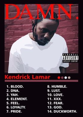 Kendrick Lamar DAMN rapper