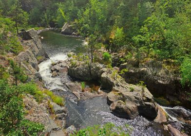 Rocky Waterfall Island