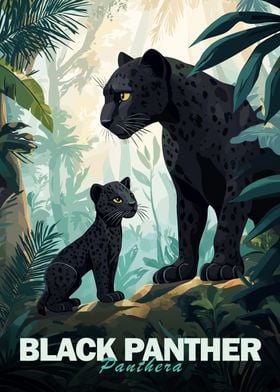 Black Panther & Cub