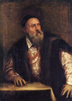 Self portrait of Titian