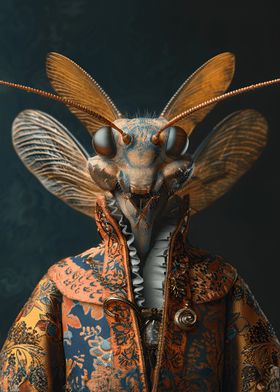 Insect in Regal Attire