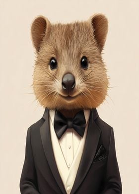 Quokka in Tuxedo