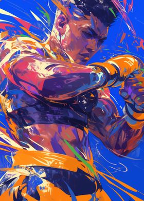 MMA Fighter Artwork