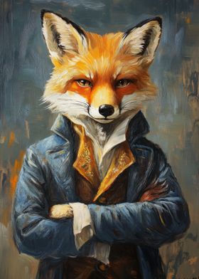 Fox in a Suit