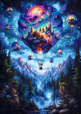 Fantasy Hot Air Balloons