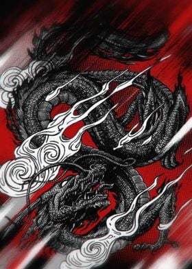 Black Dragon Tattoo