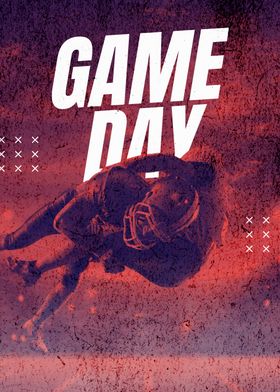 Game Day Football Poster