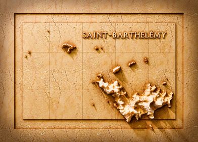 Saint-Barthélemy Map