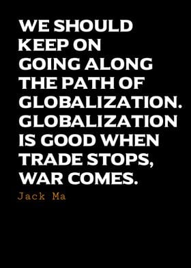 Jack Ma Quote on Globalization