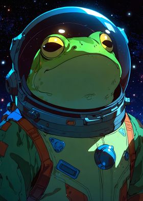 Frog Astronaut