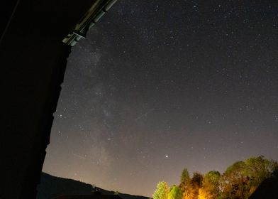 Milky Way Night Sky