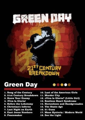 green day punk heavy metal