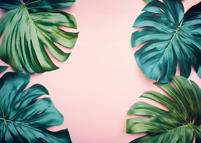 Tropical Leaf Background