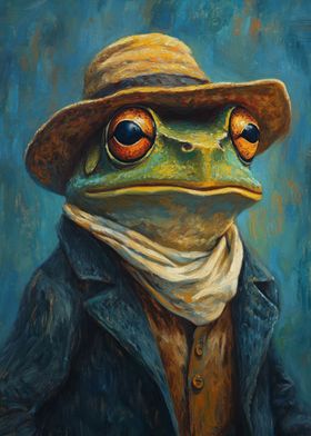 Frog in a Hat