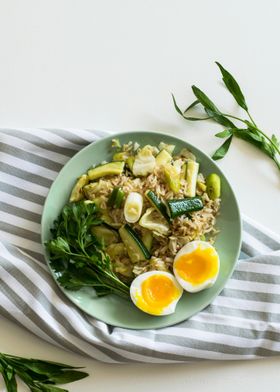 Zucchini Rice Bowl